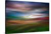 Palouse Evening Abstract-Ursula Abresch-Stretched Canvas