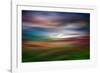 Palouse Evening Abstract-Ursula Abresch-Framed Photographic Print