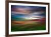 Palouse Evening Abstract-Ursula Abresch-Framed Photographic Print