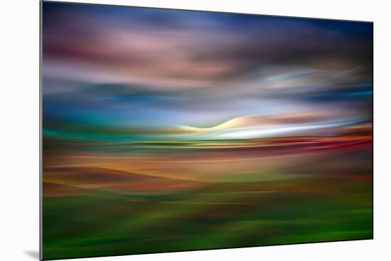 Palouse Evening Abstract-Ursula Abresch-Mounted Photographic Print