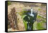 Palouse Falls State Park, Washington State, USA. Palouse Falls in Palouse Falls State Park.-Emily Wilson-Framed Stretched Canvas