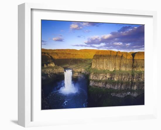 Palouse Falls State Park, Washington, USA-Chuck Haney-Framed Photographic Print