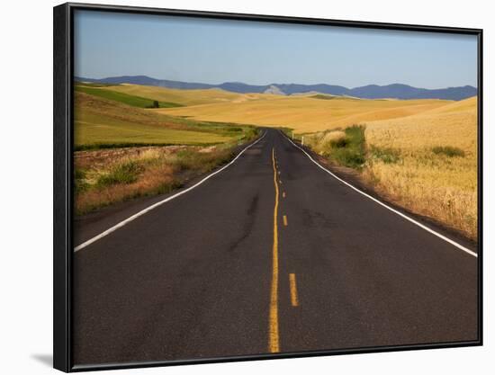 Palouse Farmland, Whitman County, Washington, USA-Jamie & Judy Wild-Framed Photographic Print