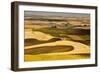 Palouse Fields, from Steptoe Butte, Steptoe Butte Sp, Washington-Michel Hersen-Framed Photographic Print