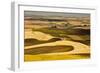 Palouse Fields, from Steptoe Butte, Steptoe Butte Sp, Washington-Michel Hersen-Framed Photographic Print