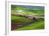 Palouse, Steptoe Butte, Agriculture Patterns, Whitman County, Washington, USA-Michel Hersen-Framed Photographic Print