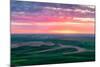 Palouse Sunset-Bruce Getty-Mounted Photographic Print