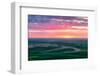 Palouse Sunset-Bruce Getty-Framed Photographic Print