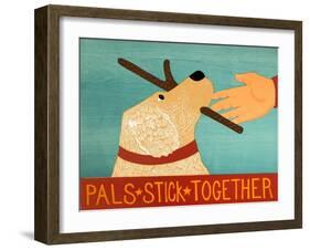 Pals Stick Together-Stephen Huneck-Framed Giclee Print