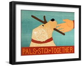 Pals Stick Together-Stephen Huneck-Framed Giclee Print