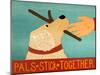 Pals Stick Together-Stephen Huneck-Mounted Giclee Print