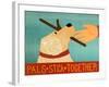 Pals Stick Together-Stephen Huneck-Framed Giclee Print