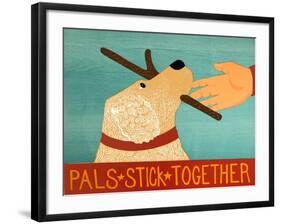 Pals Stick Together-Stephen Huneck-Framed Giclee Print