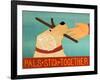 Pals Stick Together-Stephen Huneck-Framed Giclee Print