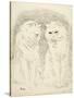 Pals-Louis Wain-Stretched Canvas