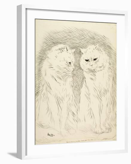 Pals-Louis Wain-Framed Giclee Print