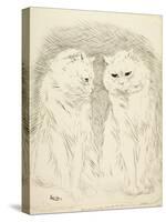 Pals-Louis Wain-Stretched Canvas