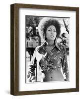 Pam Grier. "Coffy" [1973], Directed by Jack Hill.-null-Framed Photographic Print