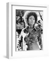 Pam Grier. "Coffy" [1973], Directed by Jack Hill.-null-Framed Photographic Print