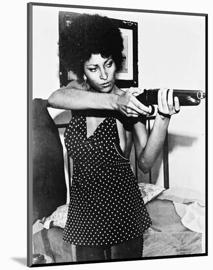 Pam Grier-null-Mounted Photo