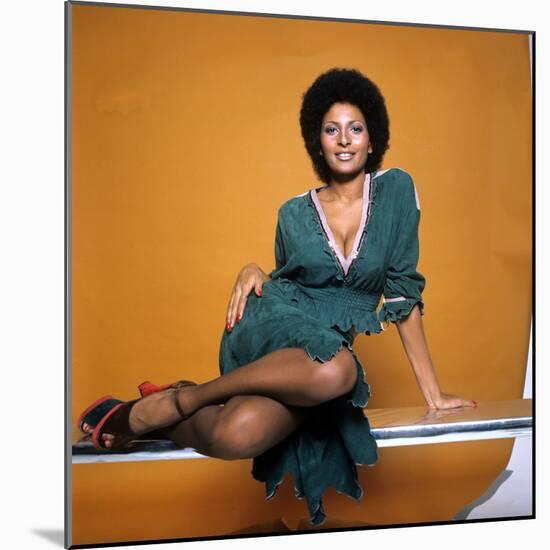 Pam Grier-null-Mounted Photo