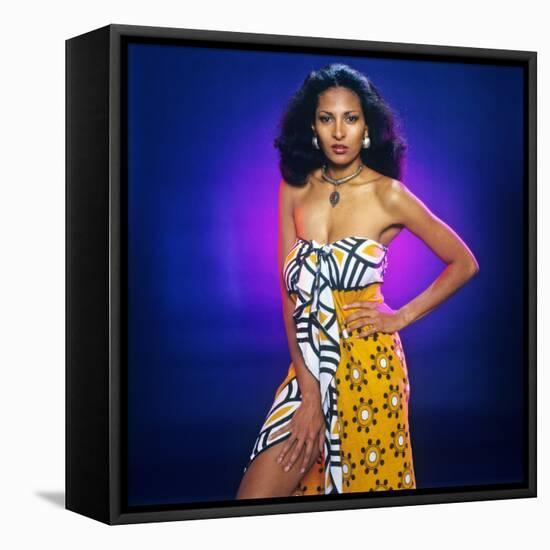 Pam Grier-null-Framed Stretched Canvas