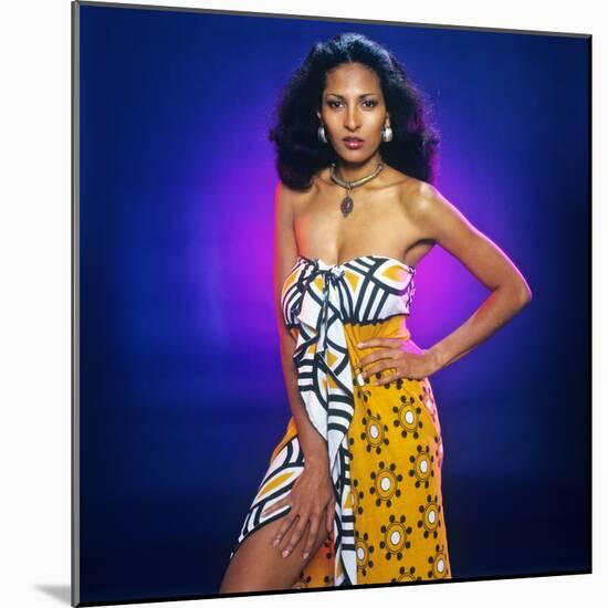 Pam Grier-null-Mounted Photo