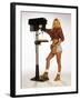 PAMELA ANDERSON. "home improvement" [1991], directed by MATT WILLIAMS.-null-Framed Photographic Print