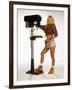 PAMELA ANDERSON. "home improvement" [1991], directed by MATT WILLIAMS.-null-Framed Photographic Print