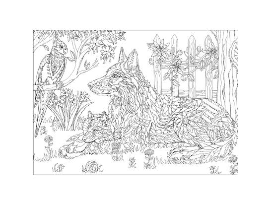 Coloring Poster, , large