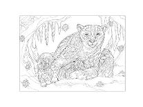 Polar Bears - Polar Night-Pamela J. Smart-Coloring Poster