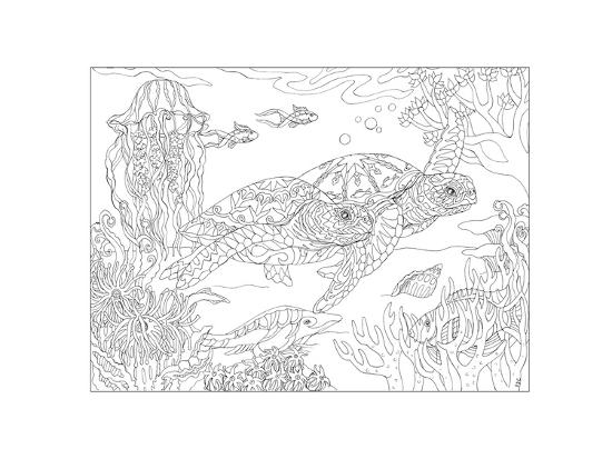 Coloring Poster, , large
