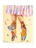 Ballet Slippers-Pamela K. Beer-Laminated Art Print