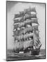 Pamir, one of the last commercial sailing ships, off Sydney Heads, Australia-Australian Photographer-Mounted Premium Photographic Print