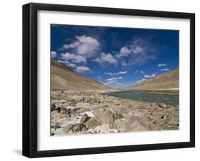 Pamir River, Tajikistan, Central Asia-Michael Runkel-Framed Photographic Print