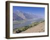 Pamir River, Wakhan Valley, the Pamirs, Tajikistan, Central Asia-Michael Runkel-Framed Photographic Print