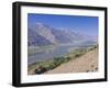 Pamir River, Wakhan Valley, the Pamirs, Tajikistan, Central Asia-Michael Runkel-Framed Photographic Print