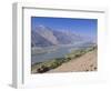 Pamir River, Wakhan Valley, the Pamirs, Tajikistan, Central Asia-Michael Runkel-Framed Photographic Print