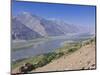 Pamir River, Wakhan Valley, the Pamirs, Tajikistan, Central Asia-Michael Runkel-Mounted Photographic Print