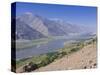Pamir River, Wakhan Valley, the Pamirs, Tajikistan, Central Asia-Michael Runkel-Stretched Canvas