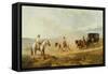 Pampas, 1865-Prosper Lafaye-Framed Stretched Canvas