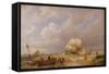 Pampas on the Zuider Zee, 19th Century-Pieter Cornelis Dommerson-Framed Stretched Canvas