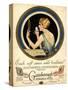 Pampering Make-Up Makeup Gainsborough Face Powder, USA, 1910-null-Stretched Canvas