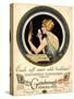 Pampering Make-Up Makeup Gainsborough Face Powder, USA, 1910-null-Stretched Canvas