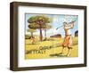 Pamphlet advertising golf in Italy, 1932-Unknown-Framed Giclee Print