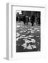Pamphlet Litter on Saarbrucken Street, 1955-null-Framed Photographic Print
