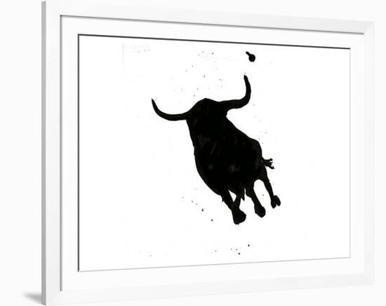 Pamplona Bull I-Rosa Mesa-Framed Art Print