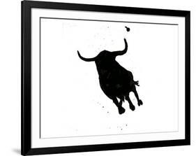 Pamplona Bull I-Rosa Mesa-Framed Art Print