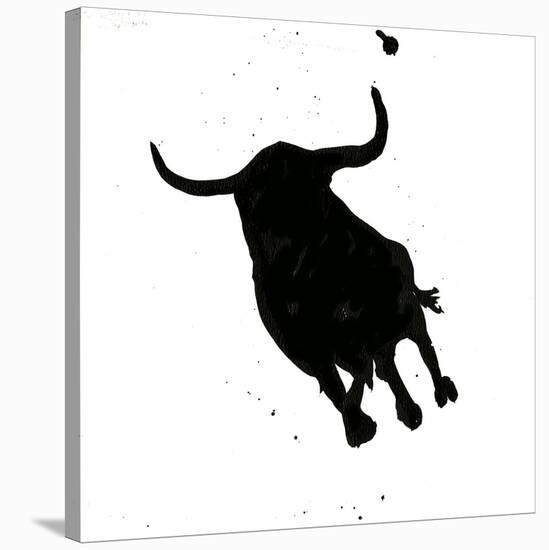 Pamplona Bull I-Rosa Mesa-Stretched Canvas