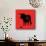 Pamplona Bull II-Rosa Mesa-Mounted Art Print displayed on a wall